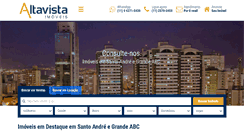Desktop Screenshot of altavistaimoveis.com.br